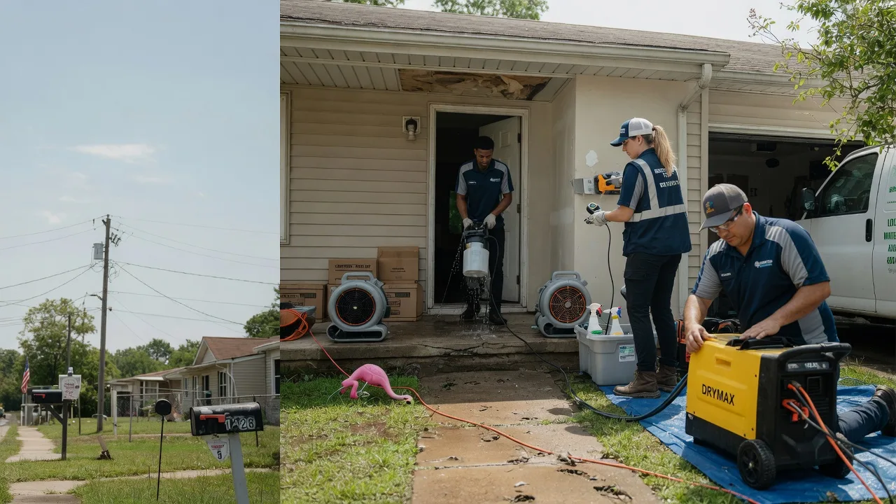 Storm Damage Water Removal in Saginaw, MI near me